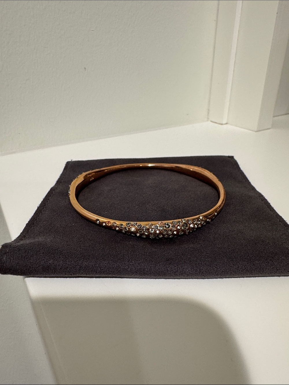 Alexis Bittar Rose Gold Bangle
